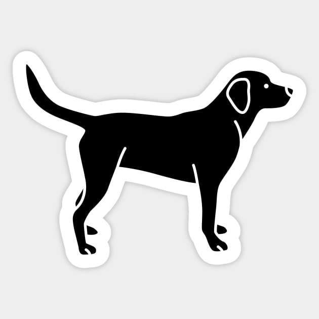 Labrador Sticker by Radradrad